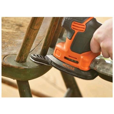 Levigatrice Mouse 120w In Borsa Multiuso Con 6 Accessori Black+decker Ka2000 - Foto 6