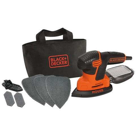 Levigatrice Mouse 120w In Borsa Multiuso Con 6 Accessori Black+decker Ka2000 - Foto 1