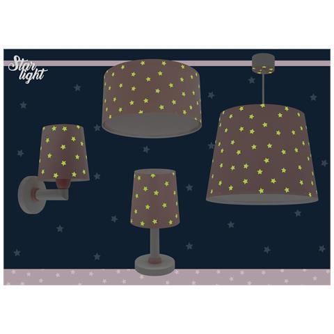 Plafoniera Per Bambini Star Light Stella Rosa - Foto 7