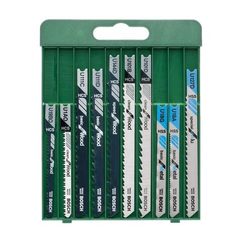 Bosch - Kit 10 Pezzi, Lame Per Seghetto Alternativo - Legno E Metallo - Foto 1