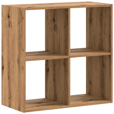 Libreria Legno Artigianale 68,5x32x68,5 Cm In Legno Multistrato - Foto 2