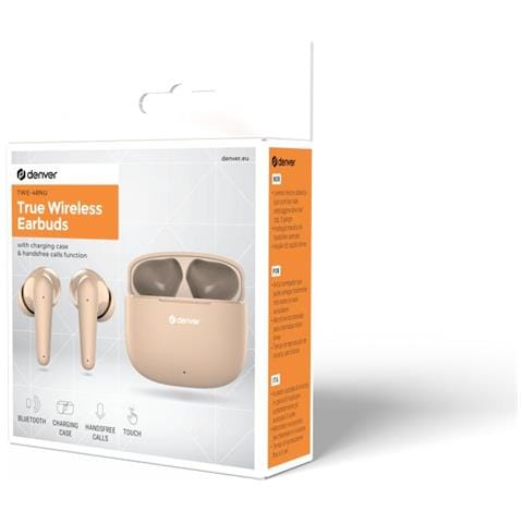 TWE-48NU Auricolare True Wireless Stereo (TWS) In-ear Musica e Chiamate Bluetooth Nude - Foto 2
