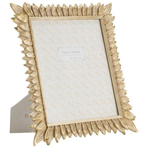 Portafoto Olistic 13 - Oro - Poliresina - 28,4x2x33,5 Cm - Foto 1