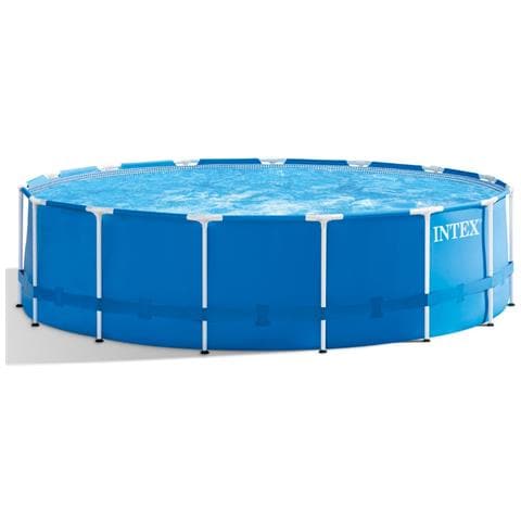 Piscina Fuori Terra - In Giro - 457x457x122 Cm - Blu - Include Accessori Coordinati Cb43 - Foto 2