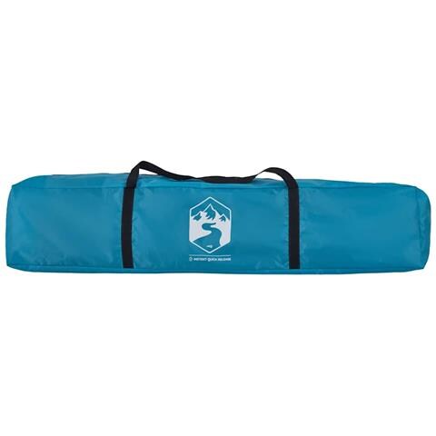 Tenda a Cupola da Campeggio 4 Persone Blu a Rilascio Rapido - Foto 8