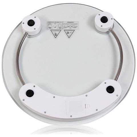 Bilancia Pesapersone Elettronica In Vetro Multifunzione Con Spegnimento Automatico S - Foto 5