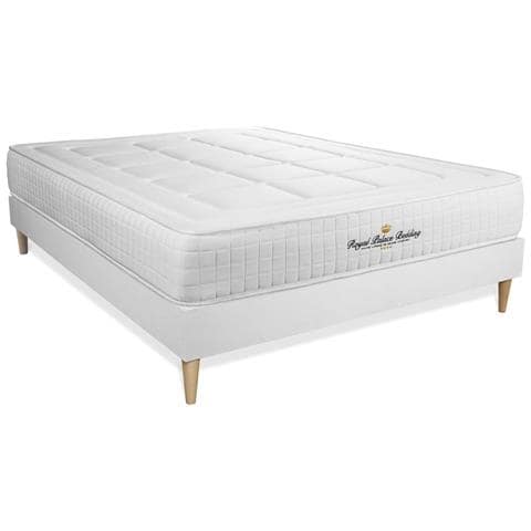 Pacchetto Letto Completo - Materasso 140x200cm + Box Spring Con Doghe (kit) + 2 Cuscini + Piumino - Balmoral - Foto 2