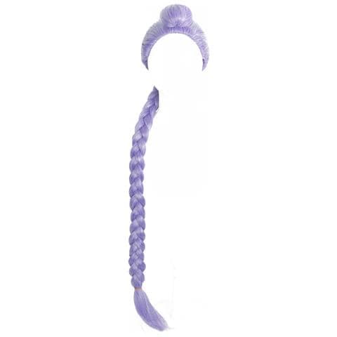 Parrucca Cosplay Viola: Capelli Sintetici Termoresistenti Per Giochi Di Ruolo Anime E Feste - Foto 1