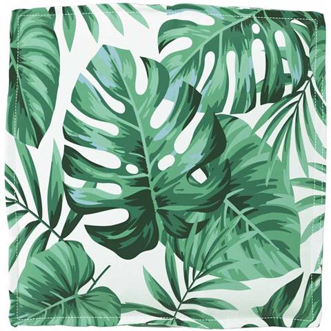 Cuscino per seduta pallet 4 pcs Motivo a foglia 40 x 40 x 8 cm - Foto 9