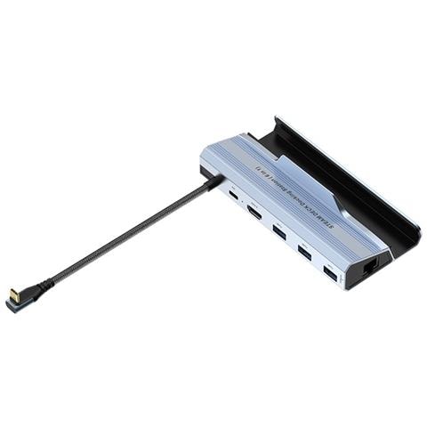 Docking Station 6-in-1 In Lega Di Alluminio Compatibile Con Steam Deck E Console Di Gioco Portatili Asus - Foto 1