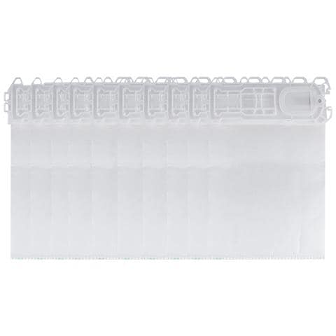 Confezione Da 10 Sacchetti Per Aspirapolvere In Tessuto Non Tessuto Bianco Compatibili Con Vorwerk Vk135 Fp136 Vk369 - Foto 1