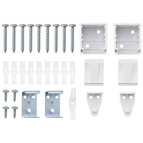 Tenda per Finestra con tende Manuale Bianco Alluminio - Foto 9