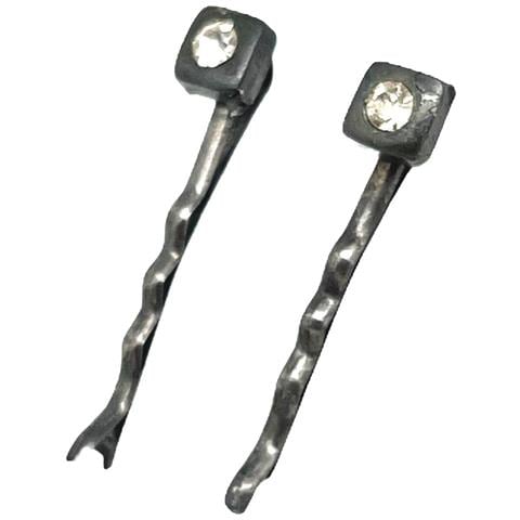 Confezione Da 14 Mini Forcine, Assortimento Geometrico E Di Cristallo Sw - Foto 4