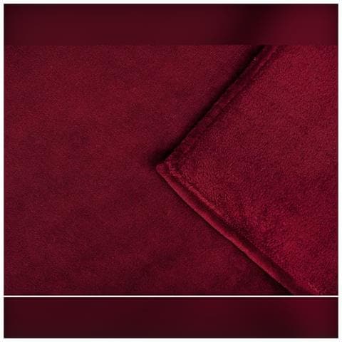 Coperta Indossabile Oversize Con Maniche E Tasca, Chiusura Regolabile A Strappo 150x180cm Red - Foto 2