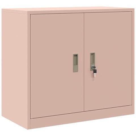 Armadio Rosa 80 x 40 x 70 cm Acciaio - Foto 1
