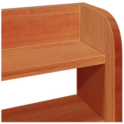 Struttura del letto 2 pcs Marrone cerato Legno di Pino Massello - Foto 9