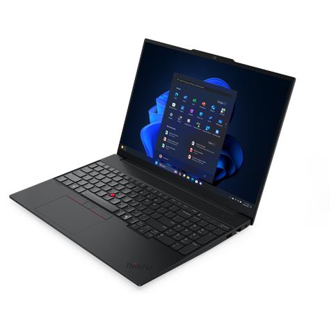 ThinkPad E16 Gen 3 (AMD) AMD Ryzen™ 5 220 Computer portatile 40,6 cm (16") WUXGA 32 GB DDR5-SDRAM 1 TB SSD Wi-Fi 6E (802.11ax) Windows 11 Pro Tedesco Nero - Foto 16