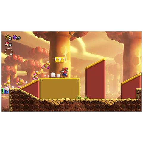 Super Mario Bros. Wonder Standard Cinese tradizionale, Tedesca, DUT, Inglese, ESP, Francese, ITA, Giapponese, Coreano, Portoghese, Russo Switch - Foto 2