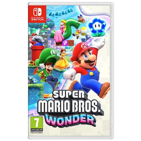 Super Mario Bros. Wonder Standard Cinese tradizionale, Tedesca, DUT, Inglese, ESP, Francese, ITA, Giapponese, Coreano, Portoghese, Russo Switch - Foto 1