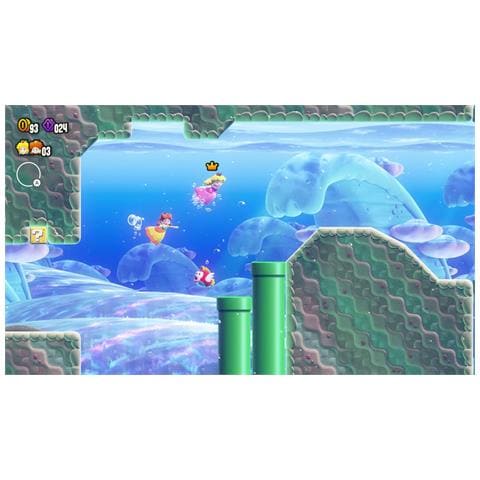 Super Mario Bros. Wonder Standard Cinese tradizionale, Tedesca, DUT, Inglese, ESP, Francese, ITA, Giapponese, Coreano, Portoghese, Russo Switch - Foto 17