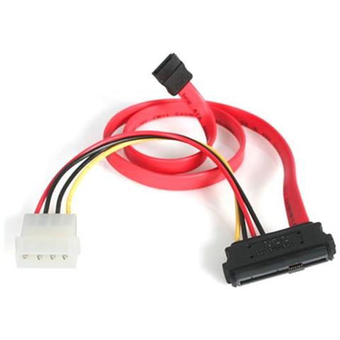 Cavo SAS 29 Pin a SATA e alimentazione LP4, 45 cm - Foto 1