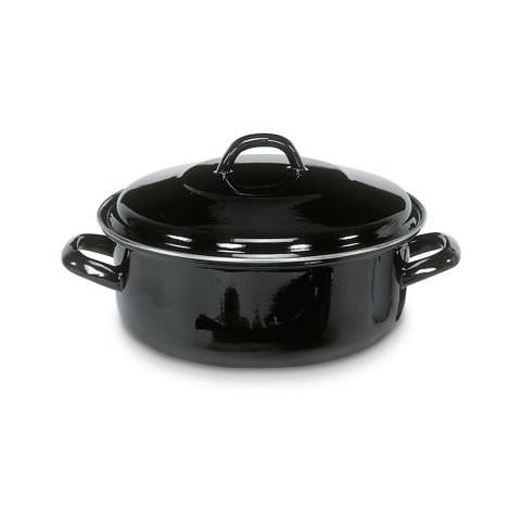 Casseruola Nostalgie rotonda 28 cm 6 l in smalto - Foto 1
