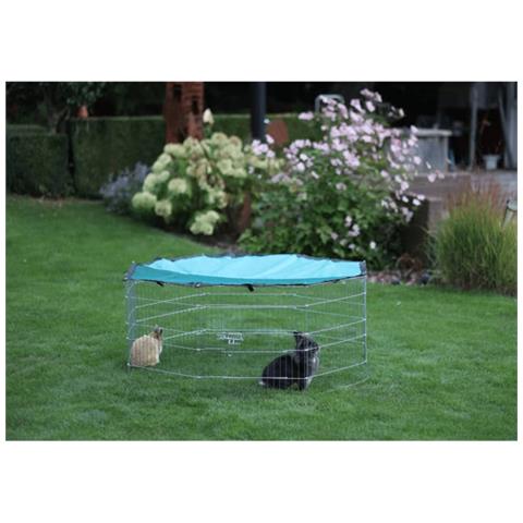 Recinzione Per Animali Da Esterno Ottagonale 82708 - Foto 4
