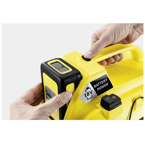 Kärcher aspirapolvere multifunzione WD 1 Batteria compatta (potenza: 230 W, dimensioni contenitore: 17 litri, deposito accessori, aspirazione senza cambio filtro, design compatto, senza batteria)  - Foto 3