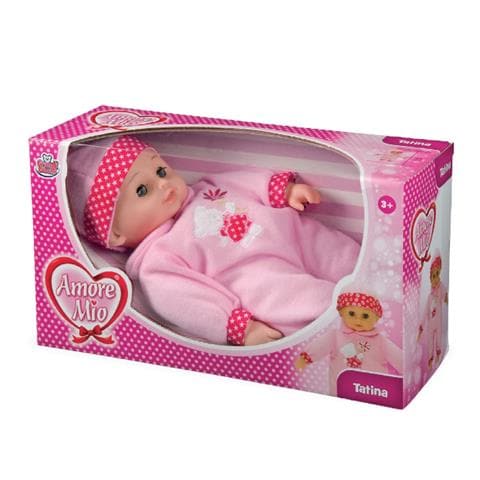 Bambola Bambolotto Bimba Amore Mio Tatina Bebe 33cm Corpo Morbido - Foto 8