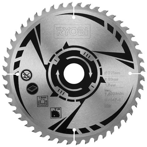 Lama In Metallo Duro Per Troncatrice 216mm 48 Denti Sb216k16k16t48a1 - Foto 3