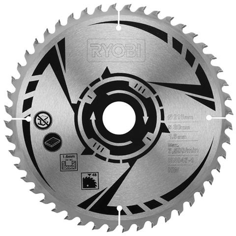 Lama In Metallo Duro Per Troncatrice 216mm 48 Denti Sb216k16k16t48a1 - Foto 1