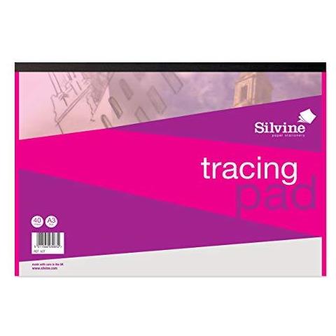 A3 Ogni Giorno Tracing Pad. 40 Fogli Di Qualit Leggero Tracing Paper (63gsm) Rif A3t - Foto 1