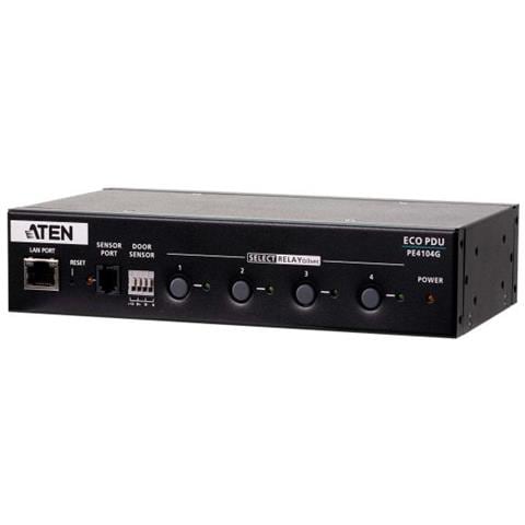Aten 4-outlet 1u Half-rack Eco Pdu, Switched By Outlet (10a) (4x C13) With Auto Ping And Reboot - Foto 1