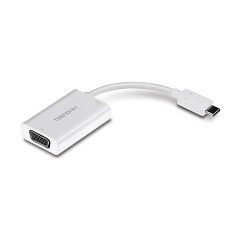 TUC-VGA2 USB-C VGA Bianco cavo di interfaccia e adattatore - Foto 1