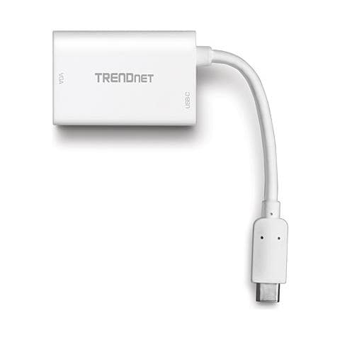 TUC-VGA2 USB-C VGA Bianco cavo di interfaccia e adattatore - Foto 5