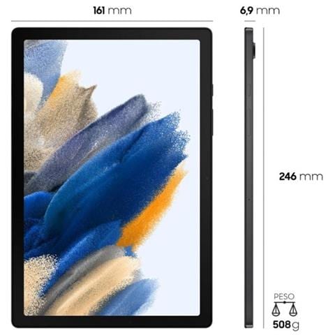 Tablet Galaxy Tab A8 Grigio 10" WUXGA Octa Core RAM 4GB Memoria 64 GB +Slot MicroSD Wi-Fi - 4G Fotocamera 8Mpx Android - Italia - Foto 10