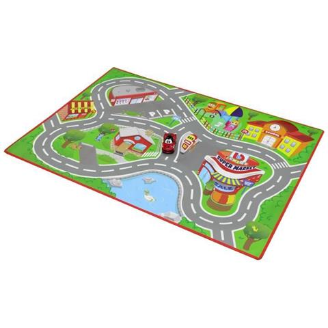 Tappetino Gioco + 1 Veicolo Ferrari (tubo) - Foto 1