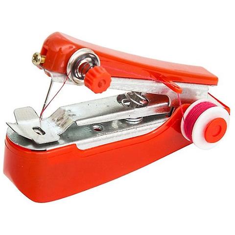 INLAW 1 % Mini Macchine Da Cucire Agoia Dei Vestiti Manuali A Cordone Utili Macchine Portatili Di Lavoro Strumenti Di Lavoro Per Manici Accessori (rosso)