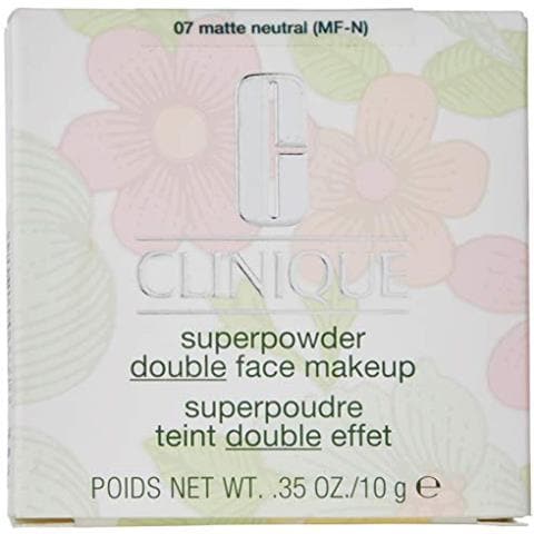 Superpowder Double Face Makeup Per Combinazioni Secche E Oleose, N. 07 Matte Neutral (mf - N), 035 Ounce - Foto 2