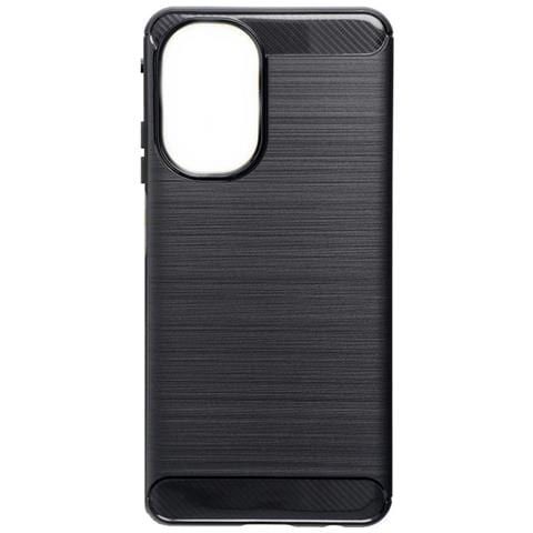 Custodia B-case Tpu Silicone Cover Case Per Oppo A78 4g Carbon Metal Black - Foto 2