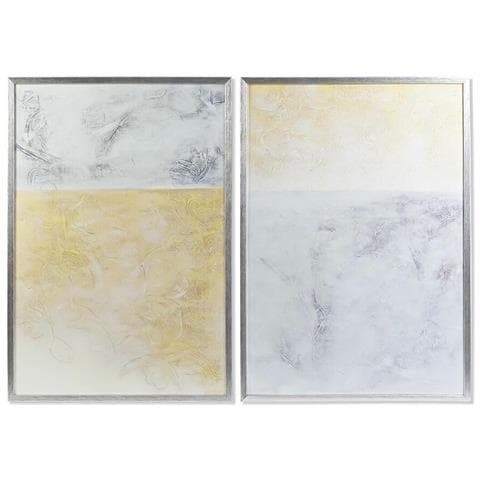 Quadro Dkd Home Decor Astratto 70 X 3 X 100 Cm (2 Unità) - Foto 1