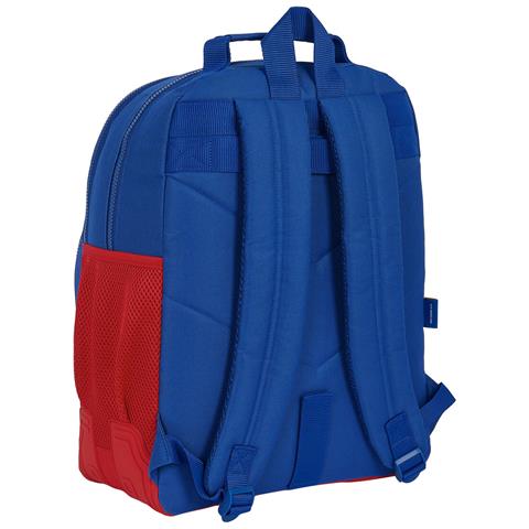 Zaino Scuola F.c. Barcelona Azzurro Rosso Granato 32 X 42 X 15 Cm - Foto 2