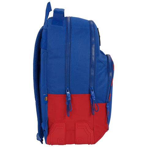 Zaino Scuola F.c. Barcelona Azzurro Rosso Granato 32 X 42 X 15 Cm - Foto 3
