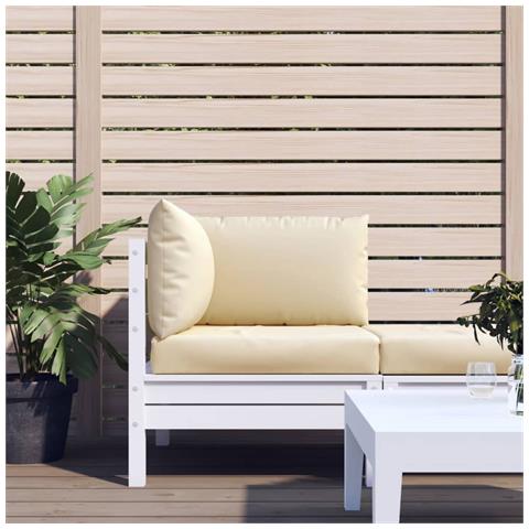 Cuscini Per Pallet 3 Pz Beige In Tessuto Oxford - Foto 1