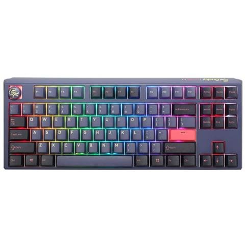 One 3 Cosmic Blue Tkl Gaming Tastatur Rgb Led - Mx-ergo-clear Tastiera Usb - Foto 1