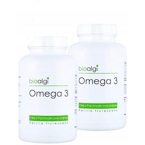 2x Capsule Di Bioalghe Omega 3 - 240 Pz. - Bioalghe Per Una Pelle Sana - Foto 1