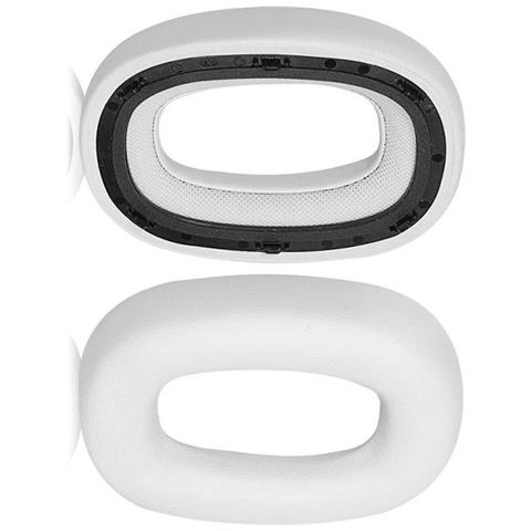 Cuscinetti Auricolari In Pelle Proteica Per Bowers & Wilkins Px7, S2 E Px8 White - Foto 3