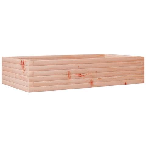 Fioriera Da Giardino 110x60x23 Cm In Legno Massello Di Douglas - Foto 2