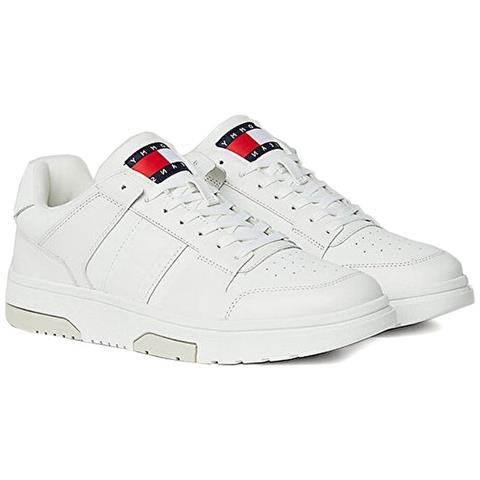 Cupsole 2.0 Sneakers Pelle Scarpe Uomo Beige Eu 44, Em0em01283 Tcr - Foto 1