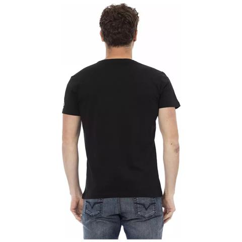 Maglietta In Cotone Nero - Xl - Foto 3